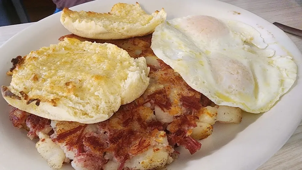 Hash Browns with Eggs